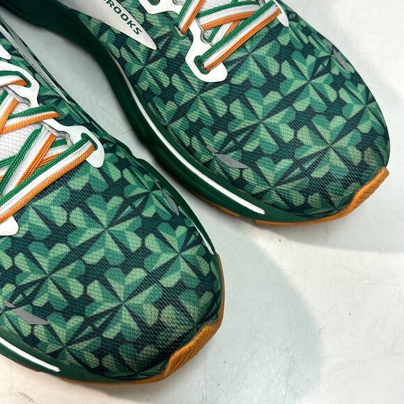RARE GUC Brooks Ghost 15 'Run Lucky' Shoe Saint Patrick's Day Irish Women 11 - Picture 7 of 10